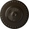 Ekena Millwork Lyon Ceiling Medallion (Fits Canopies up to 3 5/8"), Hand-Painted Stone Hearth, 23 1/2"OD x 3 1/4"P CM23LYSHF - alternate 1